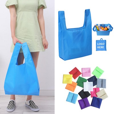 Collapsible Reusable Market Tote Bag