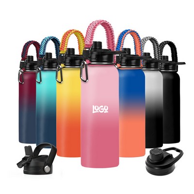 40oz Paracord Vacuum Bottle