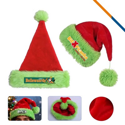 CheerTop Fluffy Santa Hat