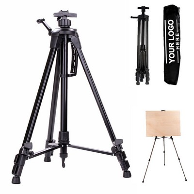 Adjustable Folding Aluminum Tripod Easel