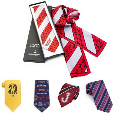 Custom Silk Tie (Includes Custom Gift Box)
