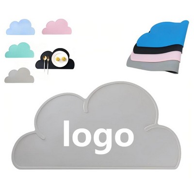 Creative Children's Cloud Silicone Placemat