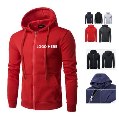 Men's Full-Zip Hooded Sweatshirt