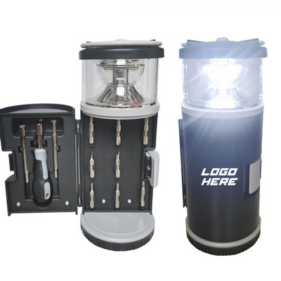 Multifunctional Outdoor Camping Lantern & Tool Set