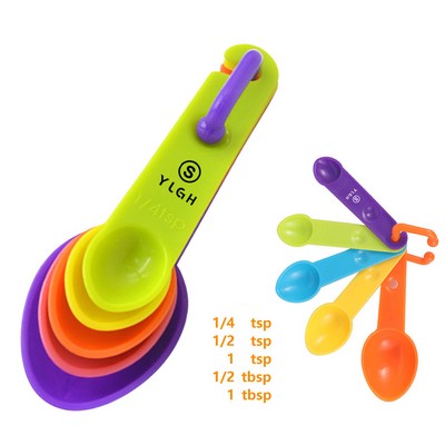 Colorful Measuring Sharp Head Spoons Set