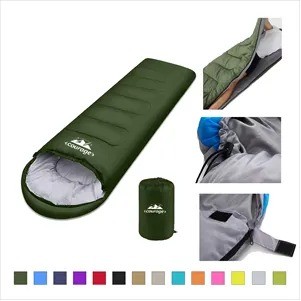 Camping Outdoor Warm Cotton Sleeping Bag(Ocean)