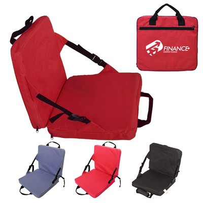 Portable Outdoor Shoulder Cushion Stadium Chair