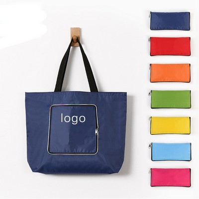 Waterproof Zippered Shopping Bags