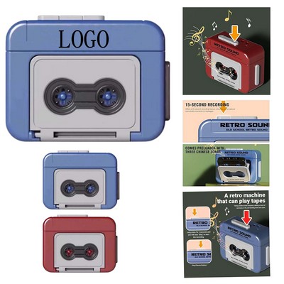 Mini Recordable Music Box Keychain