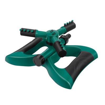 Connectable 3-Arm Rotating ABS Plastic Lawn Sprinkler