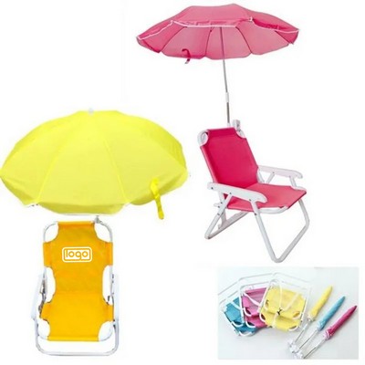Beach Chair With Umbrella for Children
