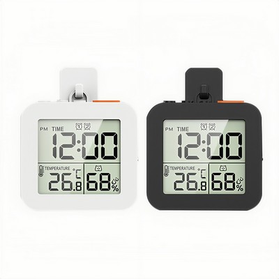 Mini Digital Indoor Thermometer Hygrometer Clock