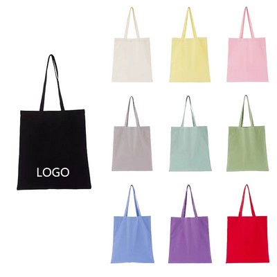 Solid Color Single Shoulder Canvas Bag