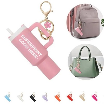 PLA Mini Tumbler Keychain with Storage