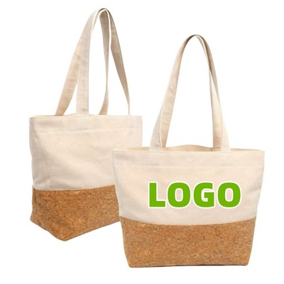 Spliced Cork Creative Eco-Friendly Canvas Bag