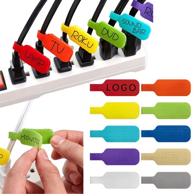 Writable Label Magic Tape Wire Tie