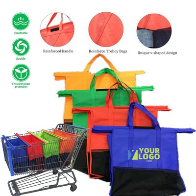 Trolley Bags for Shopping Cart Reusable Shopping cart Bags