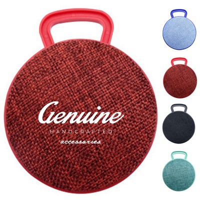 Mesh ABS Portable Bluetooth Speaker