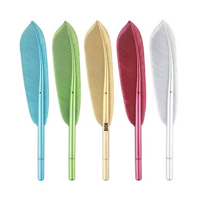 Metallic Feather Pen