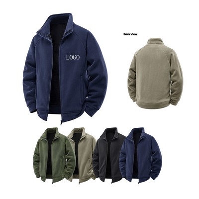 Fall Winter Velvet Fleece Jacket