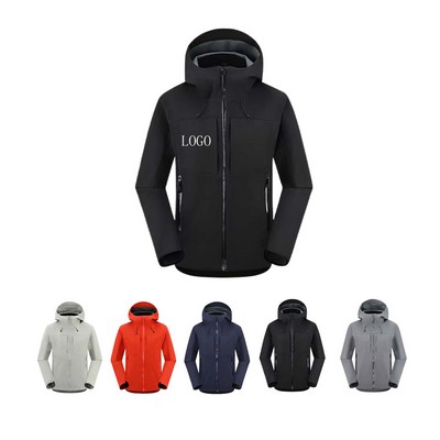 Hooded Outdoor Softshell Jacket