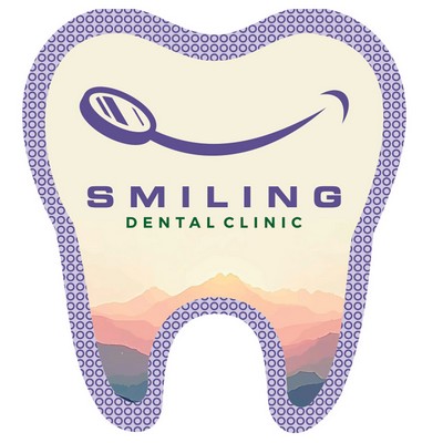 2 1/2" Custom Tooth Vinyl Decals