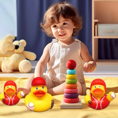 Baseball Theme Rubber Duck