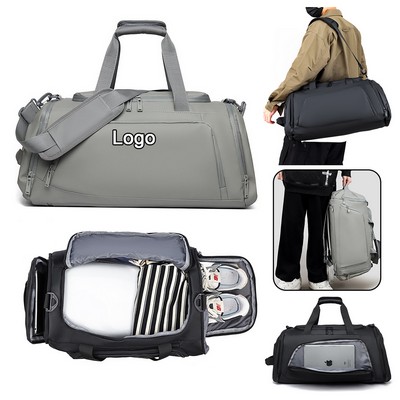 Fitness Business Travel Bag, dry and Wet Separation Sports Storage Bag Large Capacity Backpack