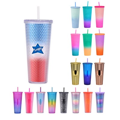 23oz Acrylic Straw Cup