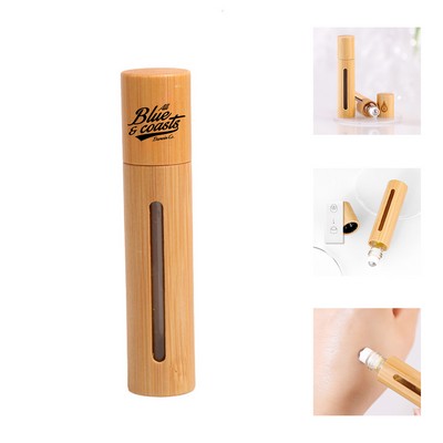 0.17oz Bamboo Rollerball Essential Oil Bottle