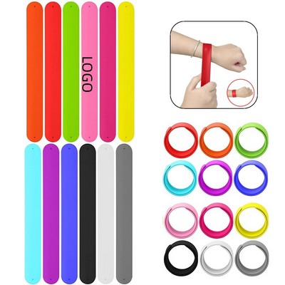 Reusable Silicone Slap Bracelet