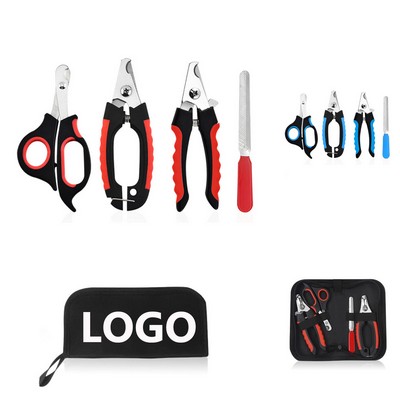 Pet Nail Clipper & Trimmer Set