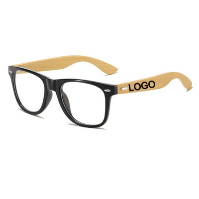 Eco-friendly and stylish bamboo-framed sunglasses