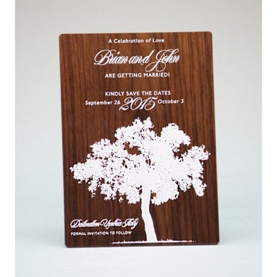 Hardwood Cards & Invitations