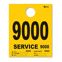 9000-9999 Heavy Brite™ Yellow Premium Service Dispatch Number