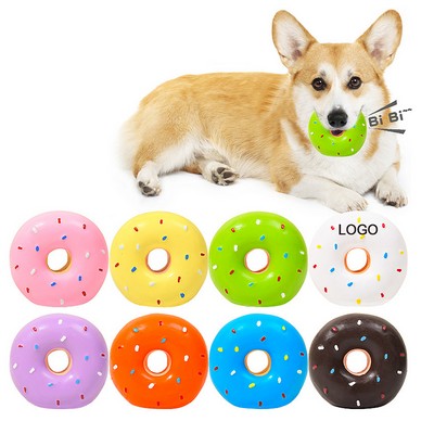 Donut Dog Chew Toy
