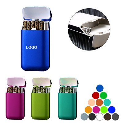 Charging Lighter Cigarette Case