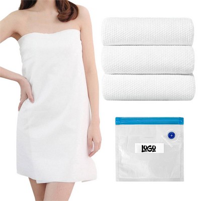 27.6*47.2" Compressed bath towel