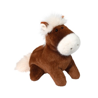Jorge Chestnut Horse Muzzle Stuffed Animal, Large