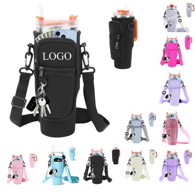 32oz Water Bottle Holder Carrier Bag