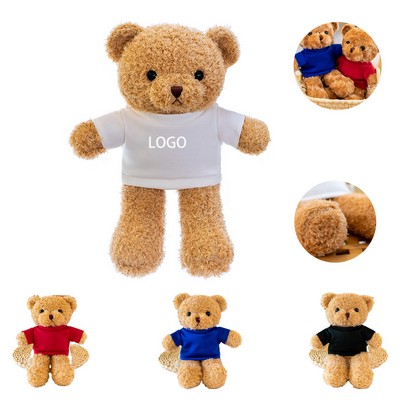 7" Stuffed Bear Animal Toy for Kids