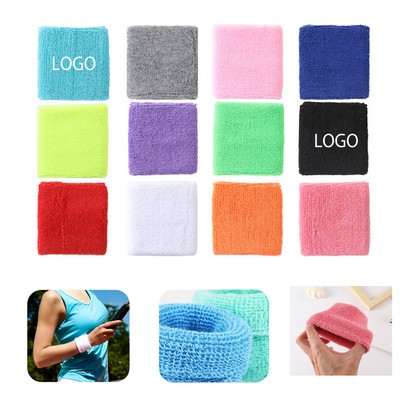 Cotton Sweat Terry Wristband