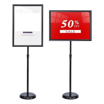 A4 8.5 X 11" Pedestal Poster Sign Holder Stand