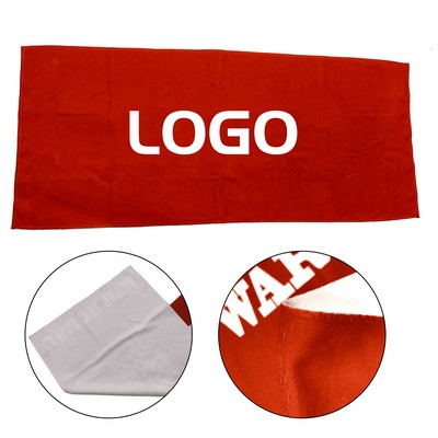 Microfiber Sports Sweat Absorbing Towel With Custom Logo
