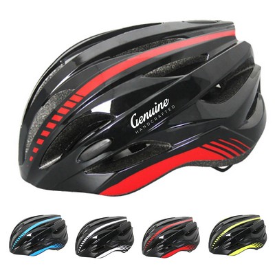 Bicycle Helmet with Adjustable Sizing Wheel