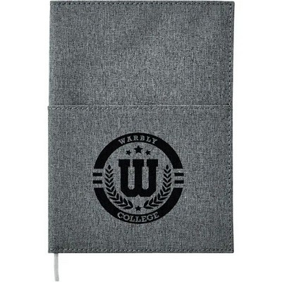 Mix 5" x 7" Canvas Pocket Refillable Notebook