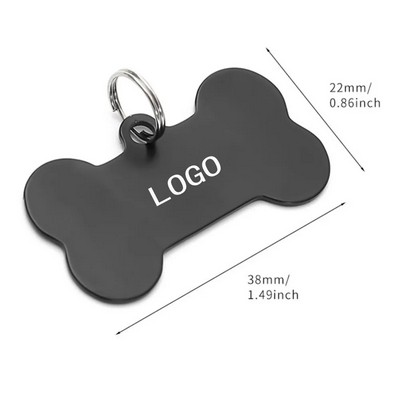 Stainless Steel Dog Tag Keychain