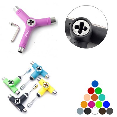 Y Style Skateboard Wrench Screwdriver