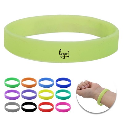Screen Printed Glow In Dark Wristband