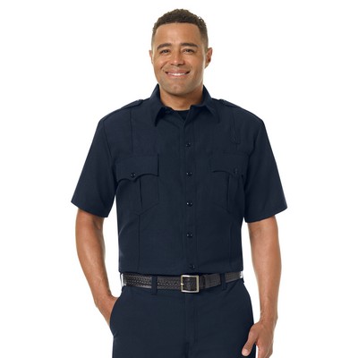 Workrite Shirts - Men's Classic Short Sleeve Fire Officer Shirt